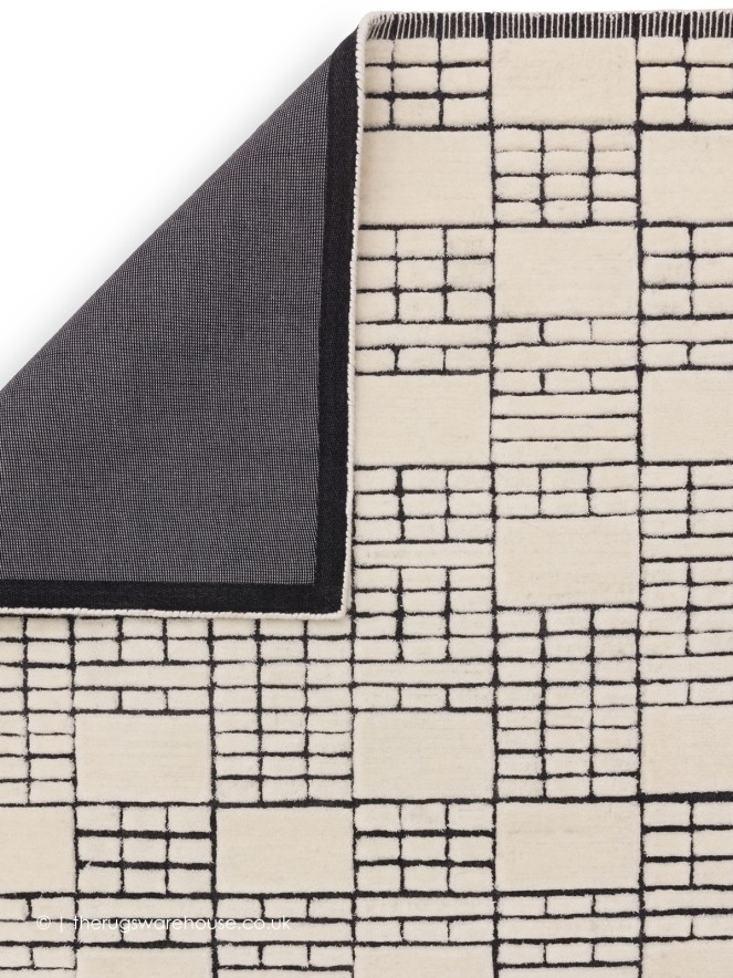 Empire Cream Black Rug - 6