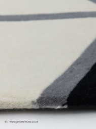 Krystal Black Grey Rug - Thumbnail - 3