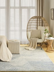 Pure Angels Blue Rug - Thumbnail - 4