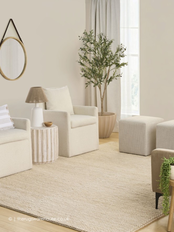 Pure Knots Beige Rug - 5