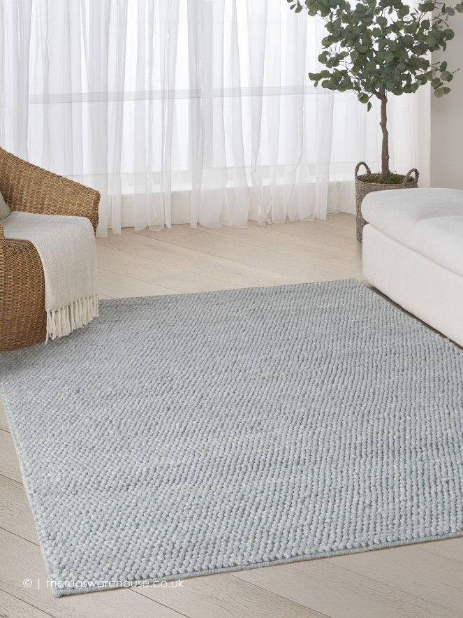 Pure Knots Blue Rug - 2