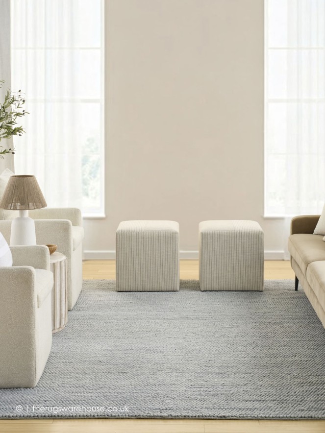 Pure Knots Blue Rug - 4