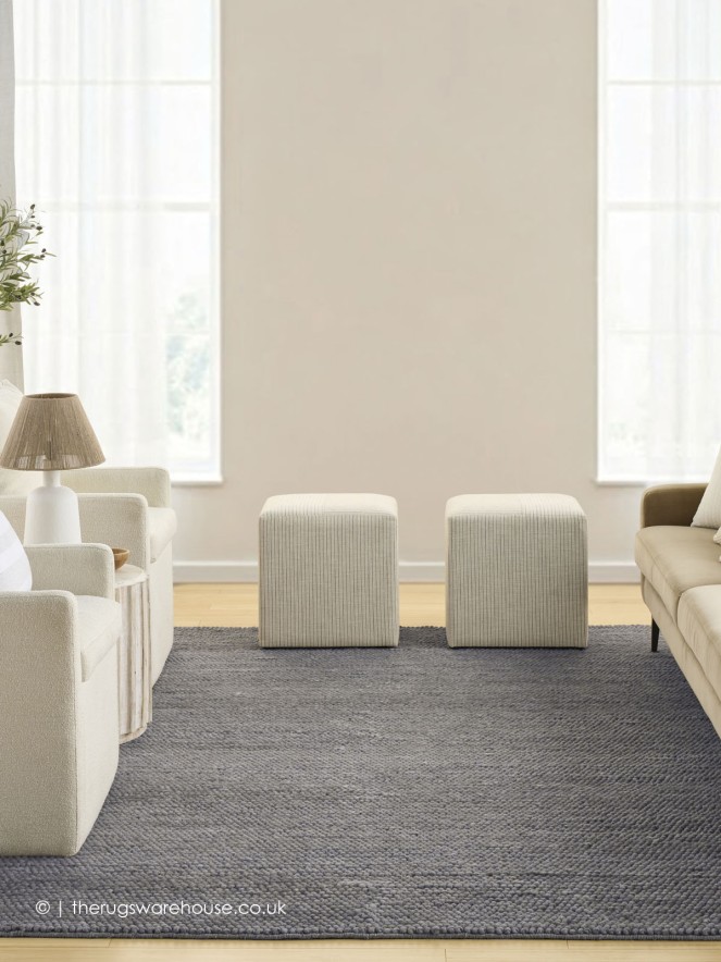 Pure Knots Grey Rug - 4