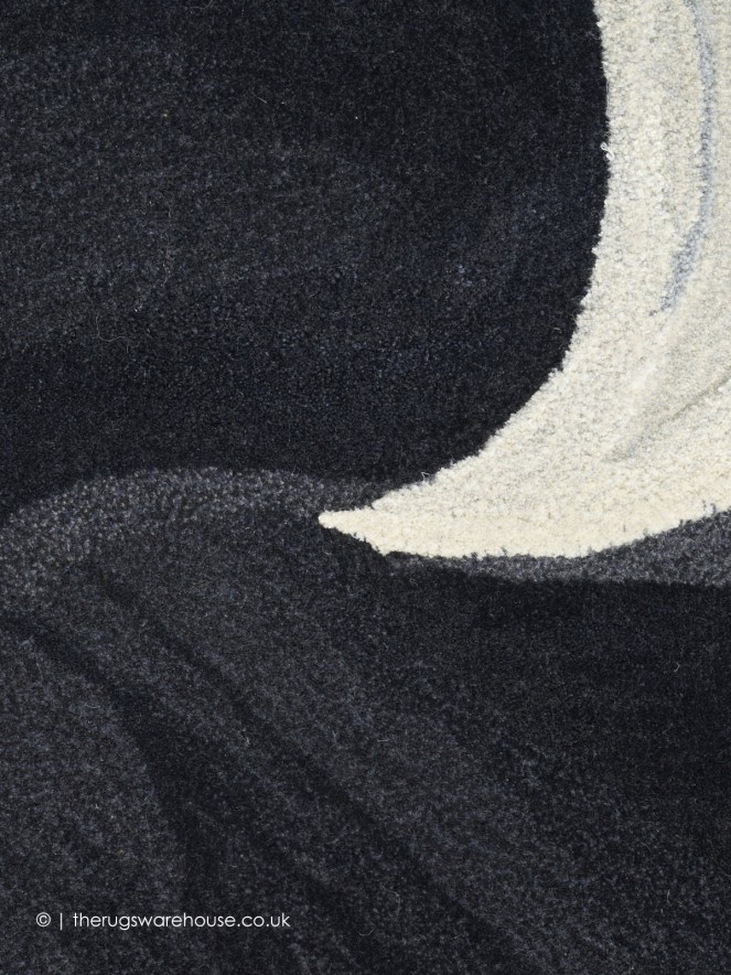 Prismatic Ivory Black Rug - 6