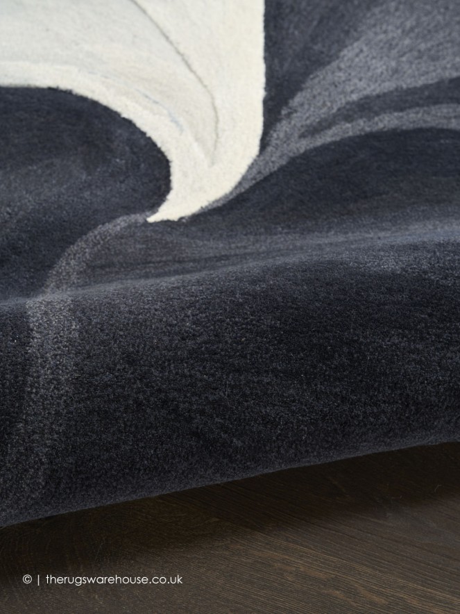 Prismatic Ivory Black Rug - 5