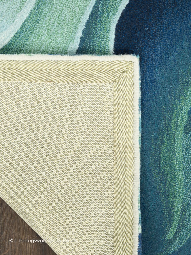 Prismatic Silver Green Rug - 8