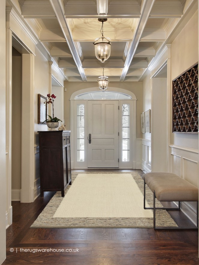 Remo Uno Cream Smoke Rug - 2