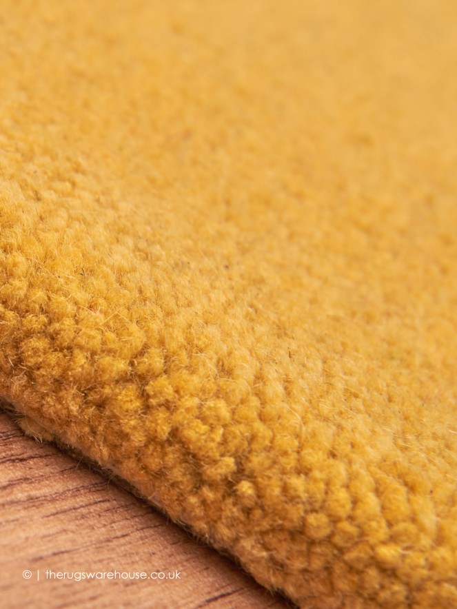 Home Comfort Yellow Rug - 3