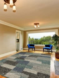 Meru Blue Mix Rug - Thumbnail - 2