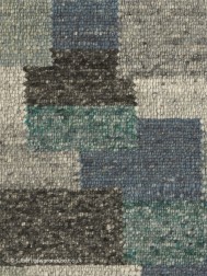 Meru Blue Mix Rug - Thumbnail - 3
