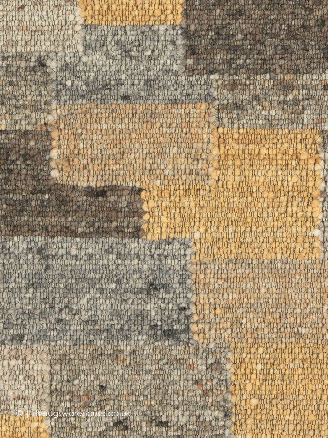 Meru Yellow Mix Rug - 3