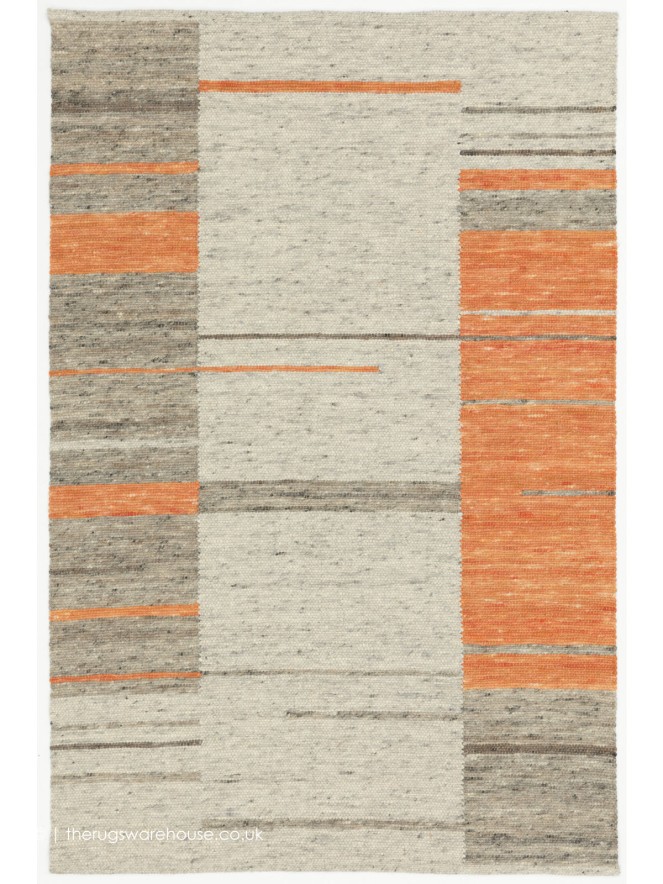 Trace Orange Rug - 6