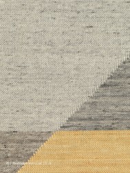 Edgy Grey Yellow Rug - Thumbnail - 4