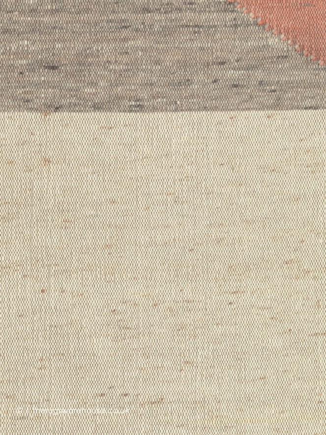 Edgy Ivory Pink Rug - 5