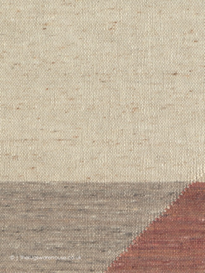 Edgy Ivory Pink Rug - 3