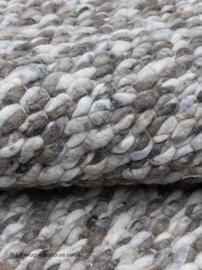 Canberra Grey Mix Rug - 5