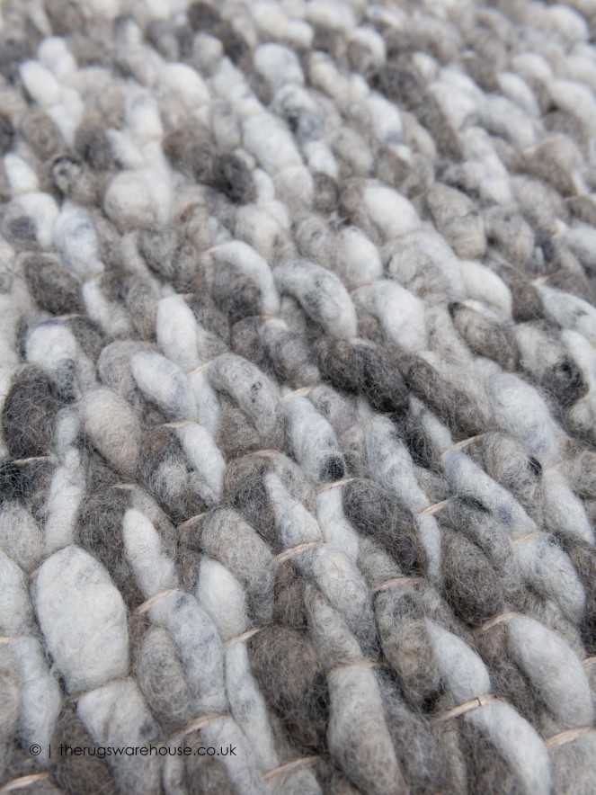 Canberra Grey Mix Rug - 7