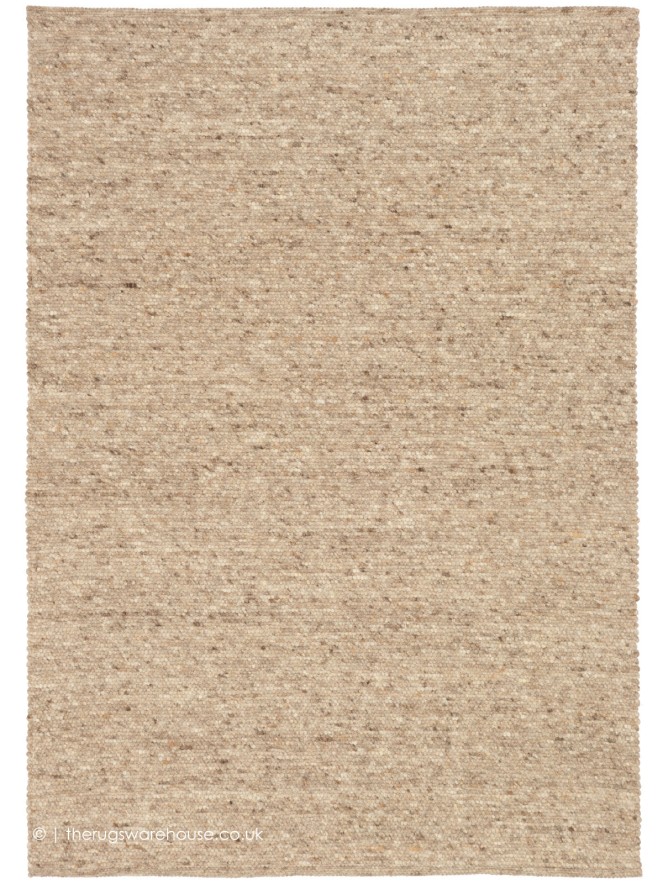 Natural Smooth Beige Rug - 6