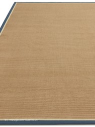 Bordo Boucle Blue Cream Rug - Thumbnail - 8