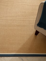Bordo Boucle Blue Cream Rug - Thumbnail - 3