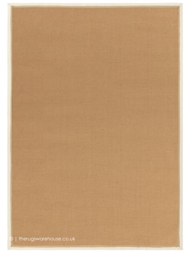 Bordo Boucle Cream Linen Rug - 9