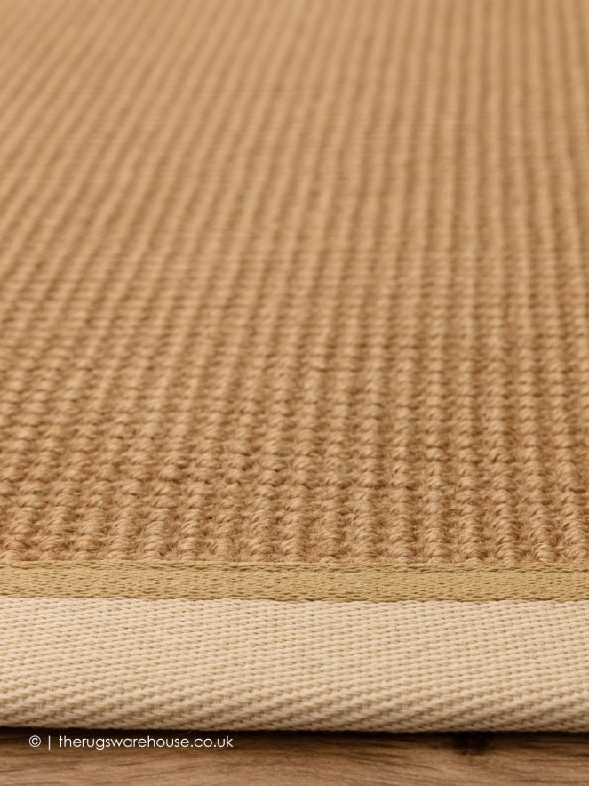 Bordo Boucle Cream Linen Rug - 4