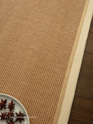 Bordo Boucle Cream Linen Rug - Thumbnail - 3