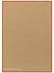 Bordo Boucle Rust Linen Rug - Thumbnail - 9