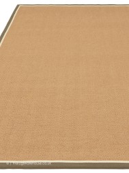 Bordo Herringbone Khaki Cream Rug - Thumbnail - 8