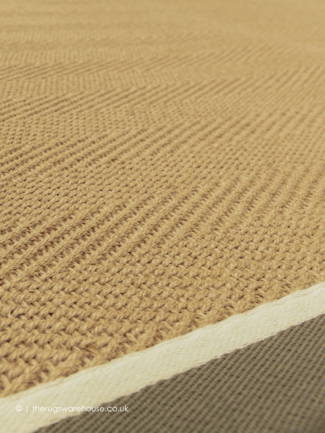 Bordo Herringbone Khaki Cream Rug - 6