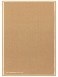 Bordo Herringbone Linen Cream Rug - Thumbnail - 9
