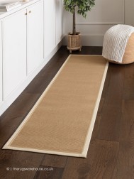 Bordo Boucle Cream Linen Runner - Thumbnail - 2