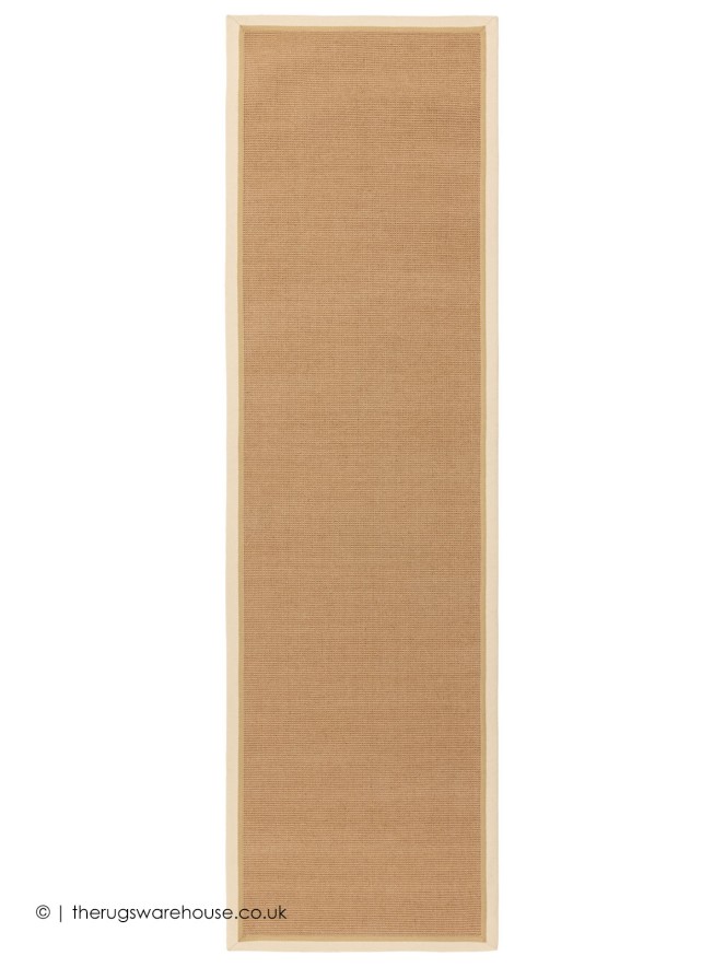 Bordo Boucle Cream Linen Runner - 7