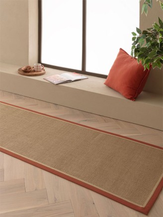 Bordo Boucle Rust Linen