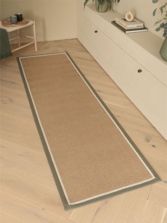 Bordo Herringbone Khaki Cream