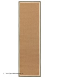 Bordo Herringbone Khaki Cream Runner - Thumbnail - 6