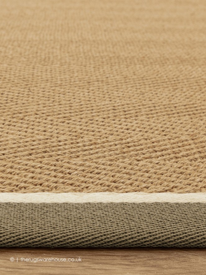 Bordo Herringbone Khaki Cream Runner - 3