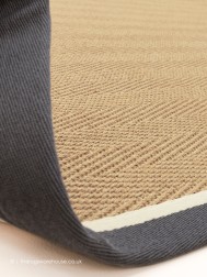 Bordo Herringbone Slate Cream Runner - Thumbnail - 4
