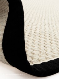 Korra Double Charcoal Cream Rug - Thumbnail - 6