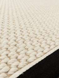 Korra Double Charcoal Cream Rug - Thumbnail - 7