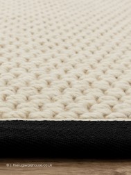 Korra Double Charcoal Cream Rug - Thumbnail - 5