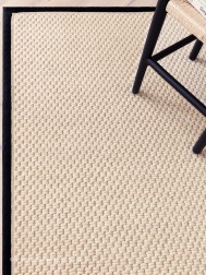 Korra Double Charcoal Cream Rug - Thumbnail - 3