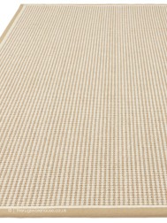 Korra Linen Cream Rug - Thumbnail - 8
