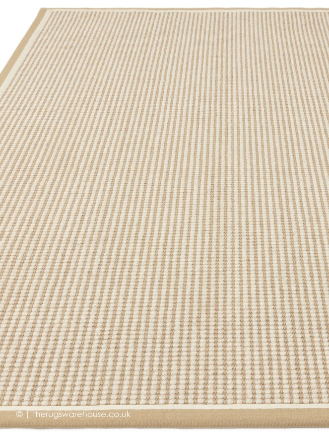 Korra Linen Cream Rug - 8