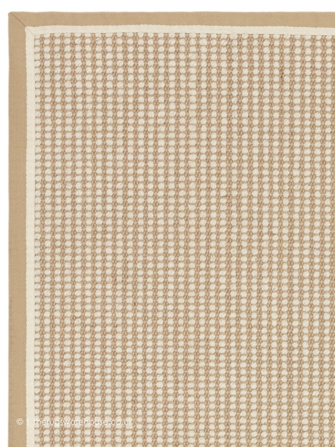 Korra Linen Cream Rug - 7