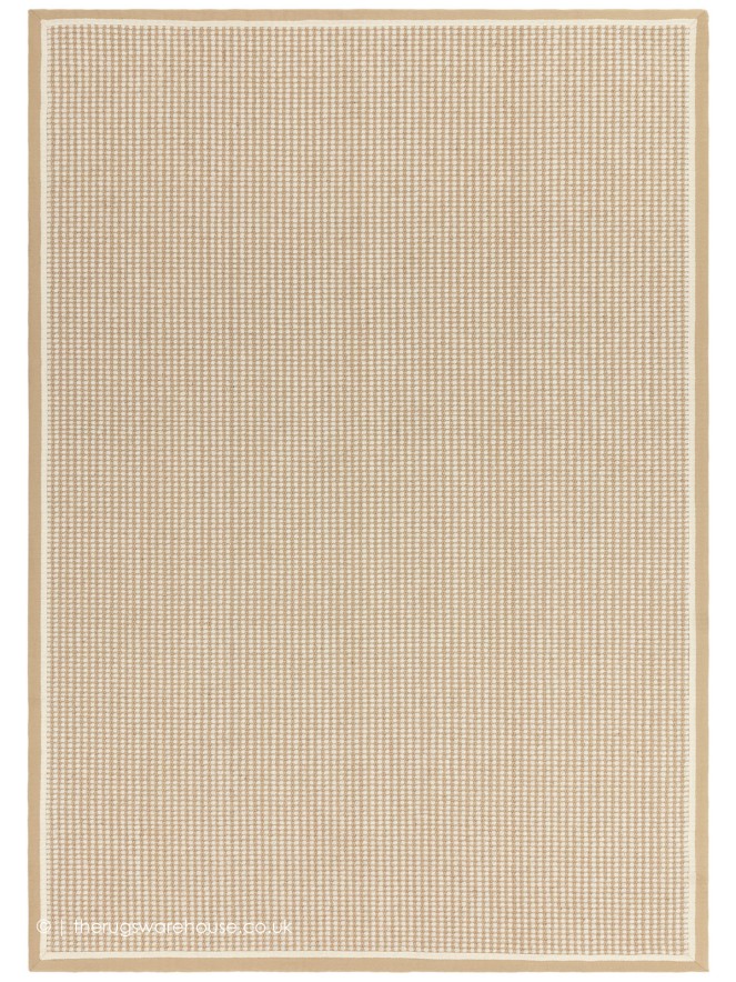 Korra Linen Cream Rug - 9