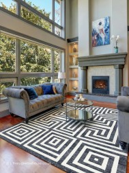 Greko Dark Grey Rug - Thumbnail - 2