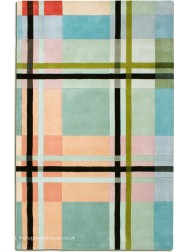 Tartan Blue Mix Rug - Thumbnail - 5