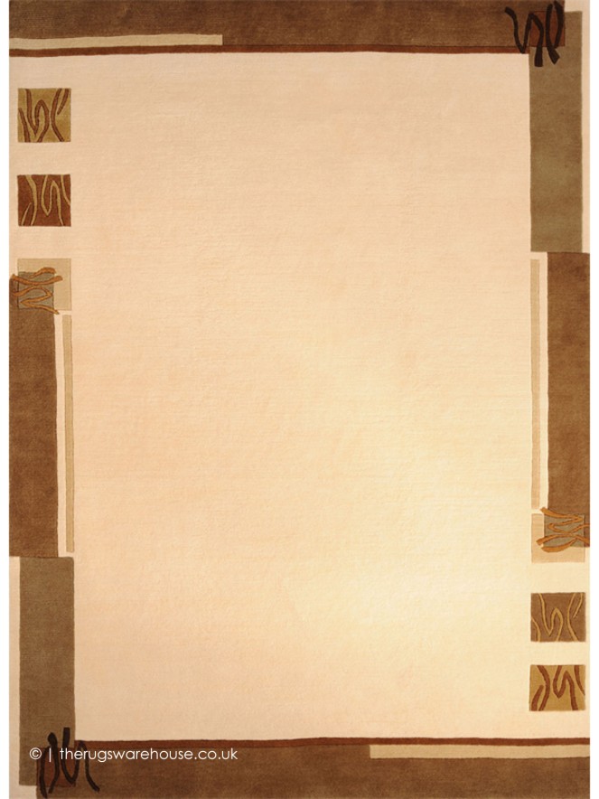 Perlon Beige Rug - 6