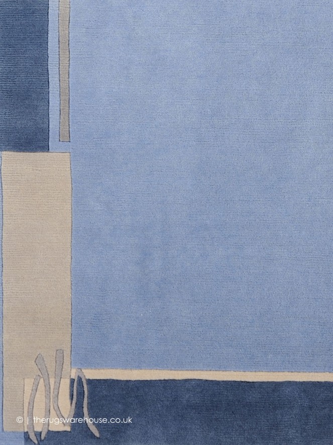 Perlon Blue Rug - 3